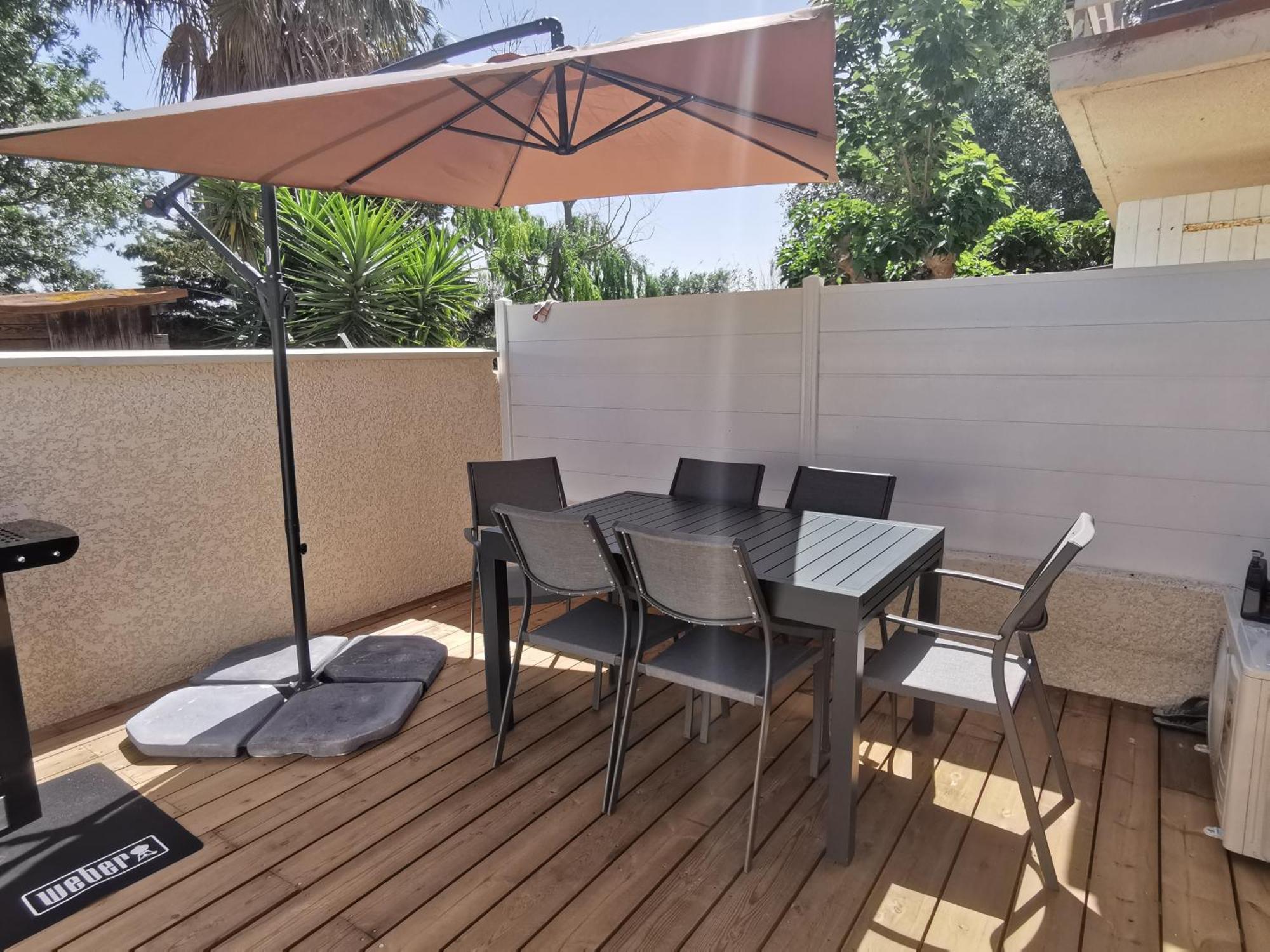 Maison Renovee A Marseillan Plage Exteriör bild