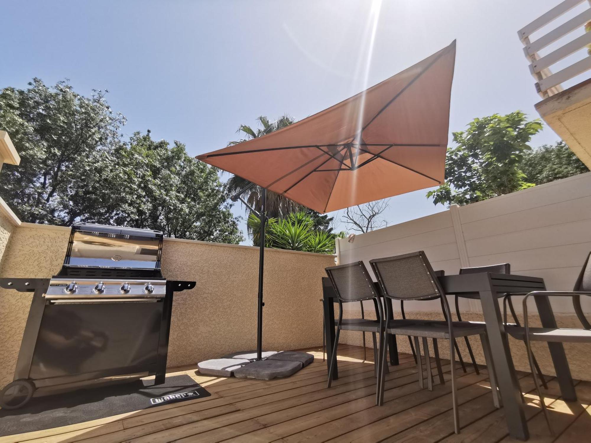 Maison Renovee A Marseillan Plage Exteriör bild