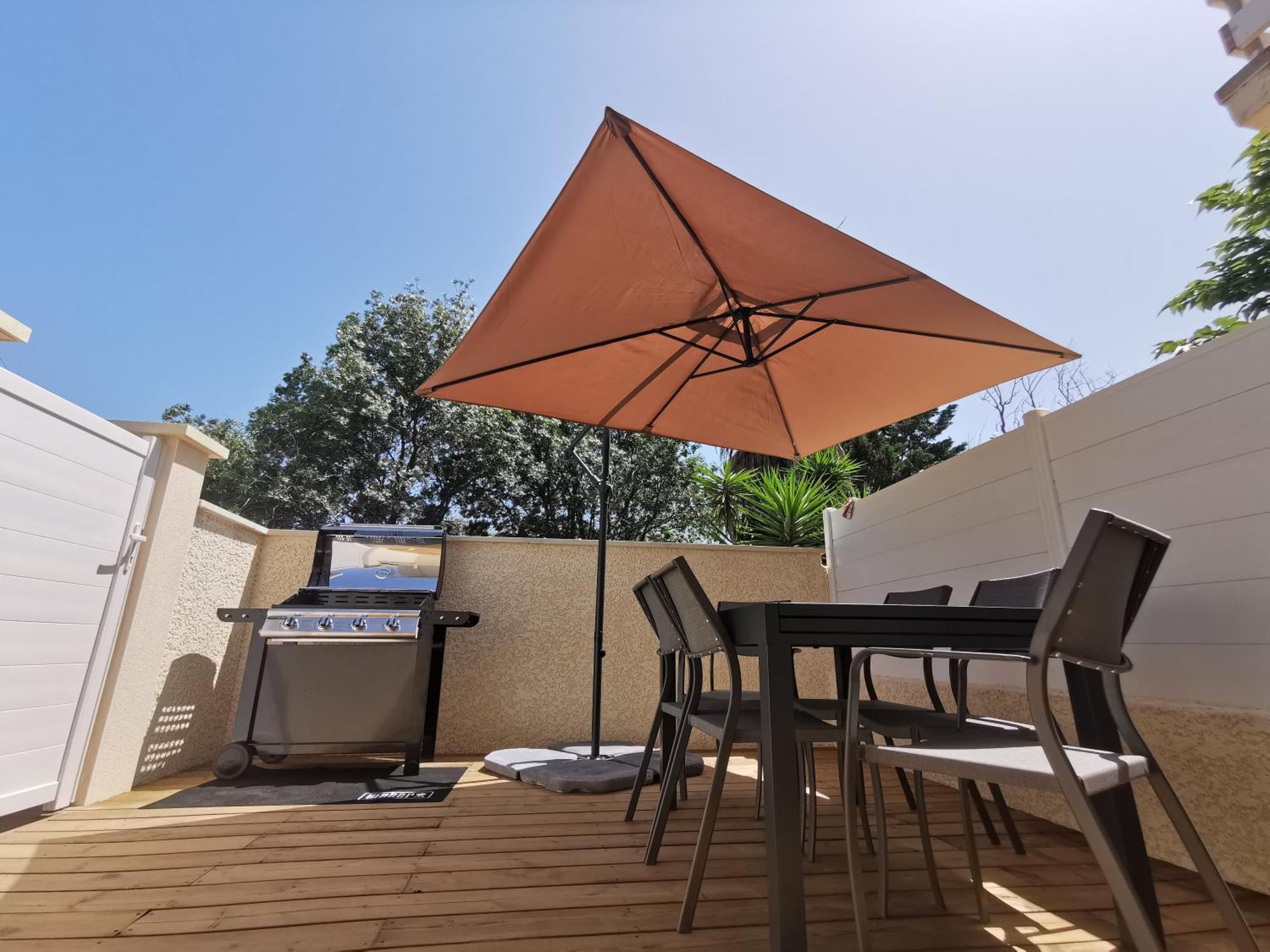 Maison Renovee A Marseillan Plage Exteriör bild