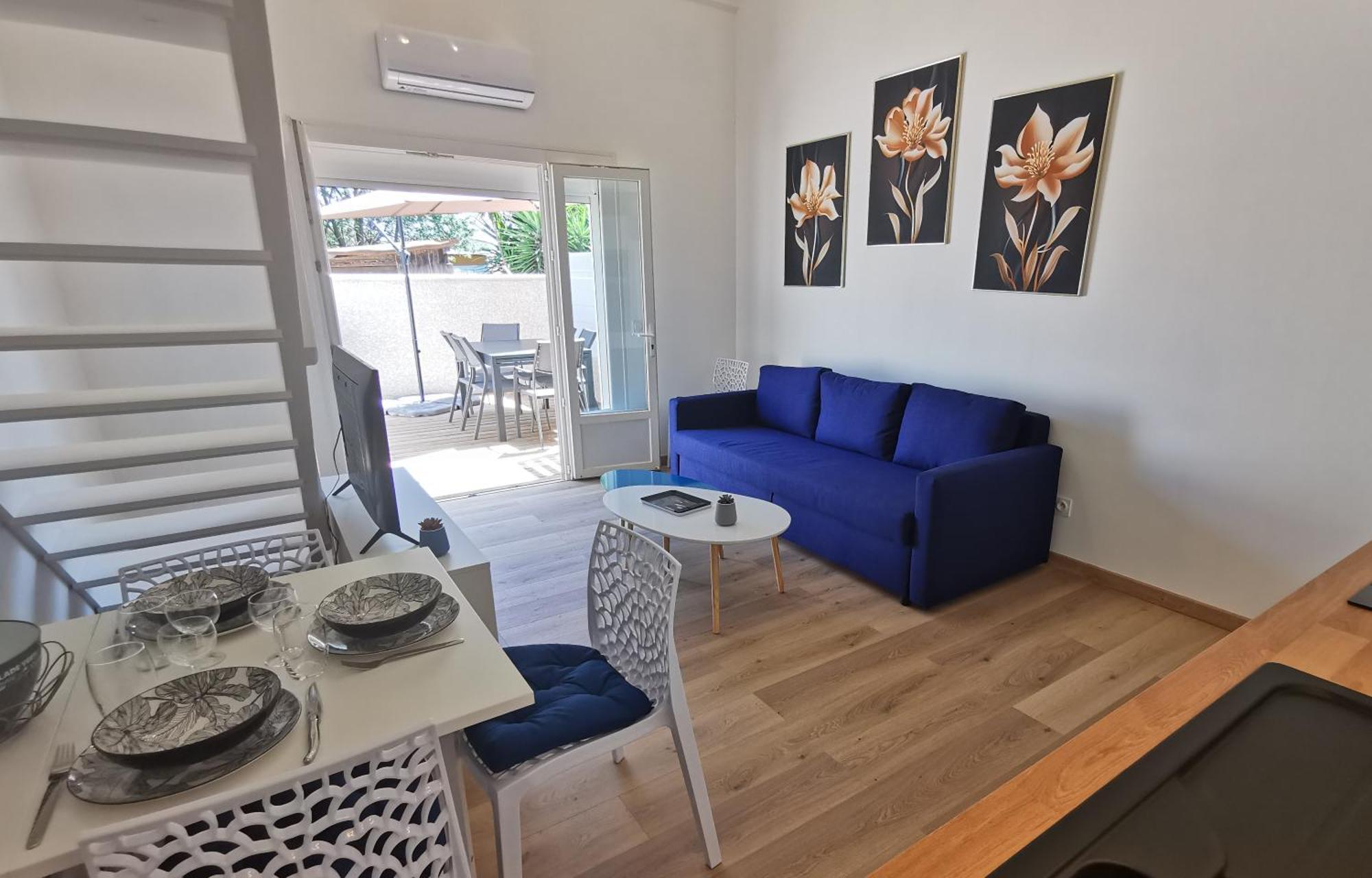 Maison Renovee A Marseillan Plage Exteriör bild
